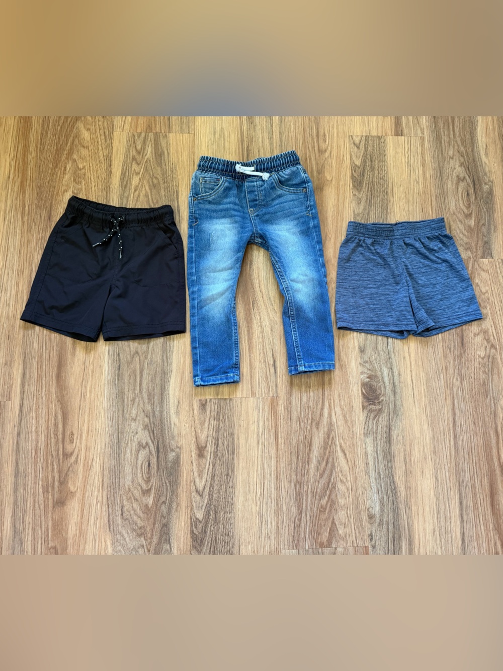 Toddler Boys 2T Bottoms Bundle | Cat & Jack Jeans, UA & Jumping Beans Shorts